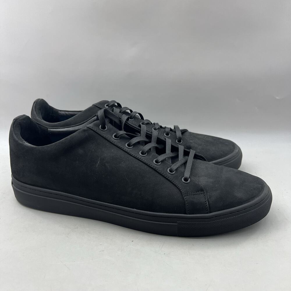 Thursday Premier Low Casual Shoes Men Size 13.5 Black Nubuck Comfort Sneakers
